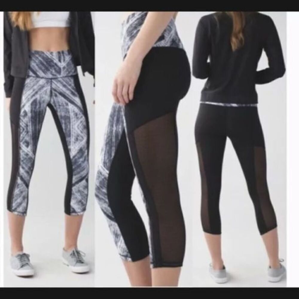 Lululemon hot yo street cropped leggings 4
